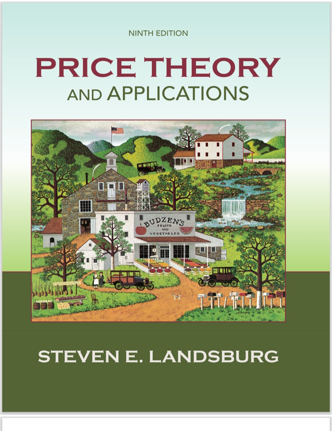 PRICE THEORY AND APPLICATIONS BOOK